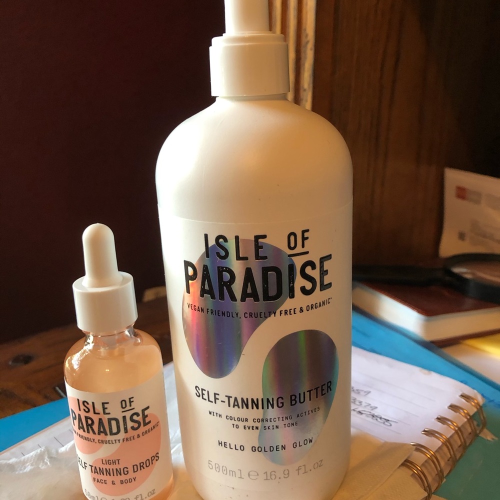 Isle of Paradise Self Tanning Butter & Drops